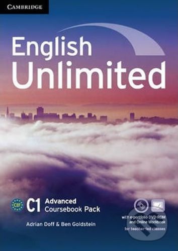 English Unlimited C1: Advanced Coursebook with e-Portfolio and Online Workbook Pack - Adrian Doff