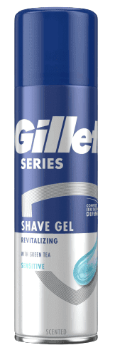Gillette Series Revitalizující Gel Na Holení Se Zeleným Čajem Pro Muže, 200ml 