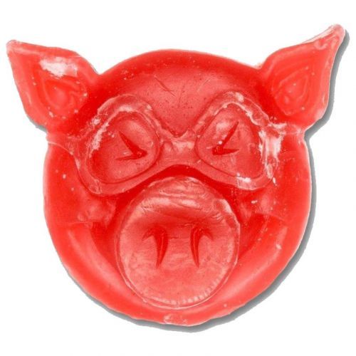 SK8 VOSK PIG WHEELS Pig Head Wax - červená