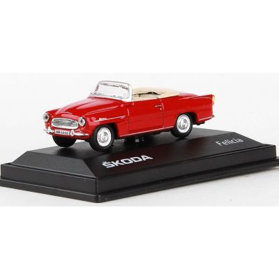 ABREX | ABREX - Škoda Felicia Roadster (1963) 1:72 - Červená Tmavá