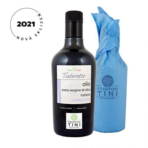 Frantoio Tini TINTORETTO 500 ml – italský prémiový extra panenský olivový olej