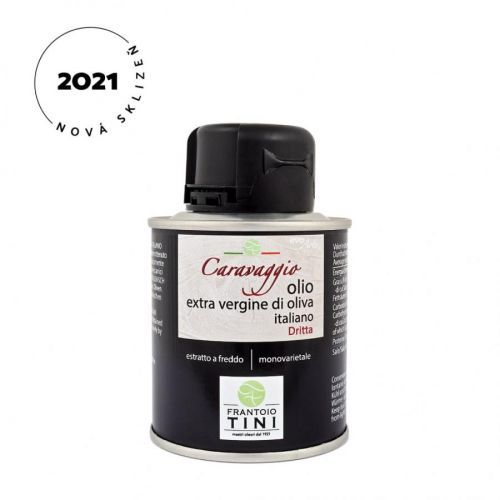 Frantoio Tini CARAVAGGIO 100 ml – italský prémiový extra panenský olivový olej