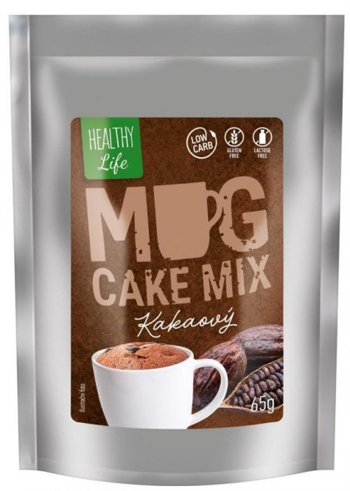 Healthy Life Low carb mug cake kakaový 65g