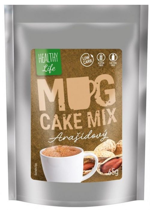 Healthy Life Low carb mug cake arašídový 65g