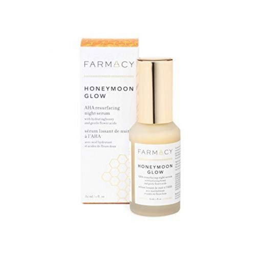 Farmacy Honeymoon Glow AHA Resurfacing Night Serum With Hydrating Honey + Gentle Flower Acids Sérum