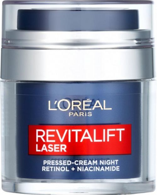 L'Oréal Paris Revitalift Laser Renew Retinol + Niacinamide Pressed, noční krém s retinolem 50ml