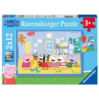 Ravensburger 2x12 Puzzle - Peppova dobrodružství