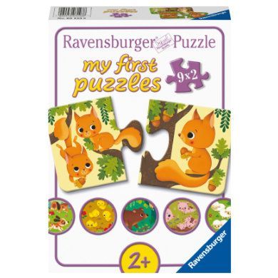 Ravensburger My first puzzle - Zvířata a jejich děti