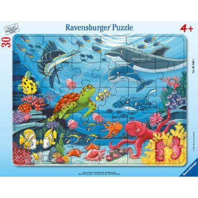 Ravensburger Rámové puzzle - Dole v moři 30 dílků