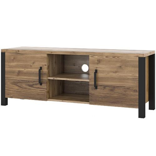 Tv Stolek Olin 41 appenzeller fichte/černá