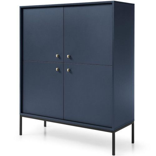 Komoda Mono MK104 tmavě modrá