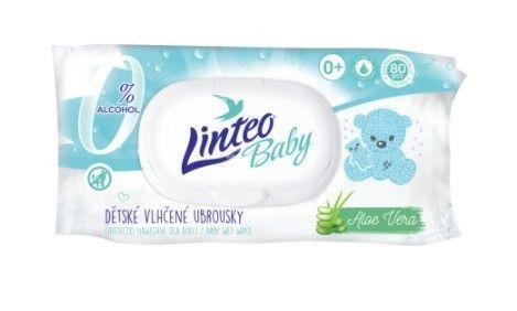 Linteo Vlhčené ubrousky Linteo Baby - 80 ks - Pure Fresh - 25759