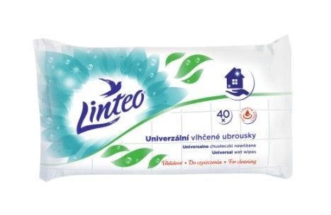 Linteo Vlhčené ubrousky Linteo - univerzální - 40 ks - 25770