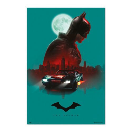 GRUPO ERIK Plakát, Obraz - The Batman - Hero, (61 x 91.5 cm)