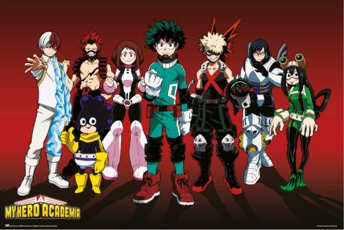 GRUPO ERIK Plakát, Obraz - My Hero Academia - Hero Version, (91.5 x 61 cm)