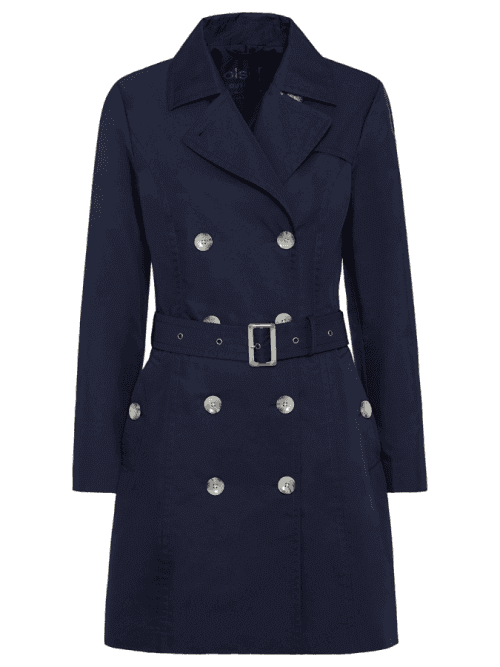 Olsen dámský jarní kabát 15101367/40169 Modrá 36