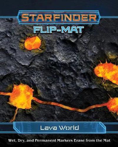 Paizo Publishing Starfinder Flip-Mat: Lava World