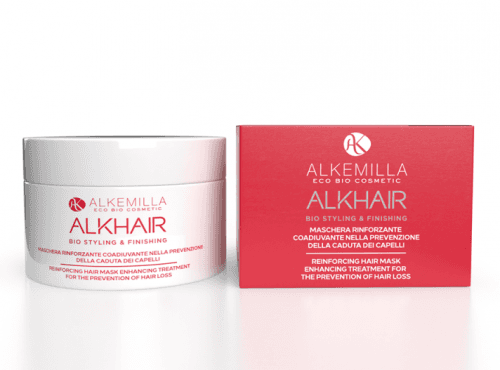Alkemilla Eco Bio Cosmetics Alkemilla Přírodní posilující maska s kofeinem proti vypadávání vlasů 200 ml