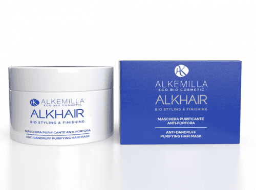 Alkemilla Eco Bio Cosmetics Alkemilla Přírodní čistící maska na mastné vlasy s lupy 200 ml