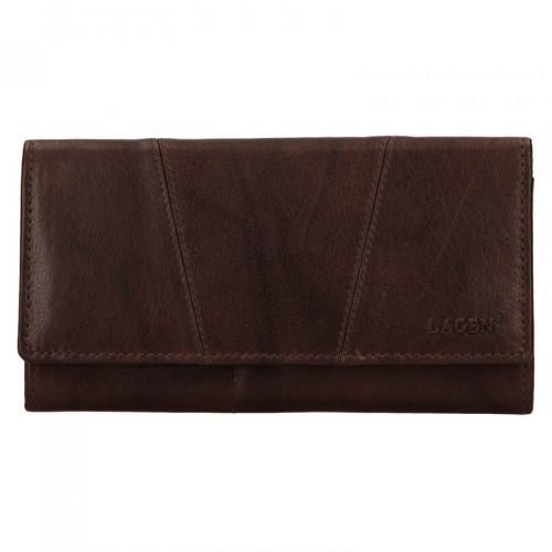 Dámská peněženka Lagen Monas - tmavě hnědá