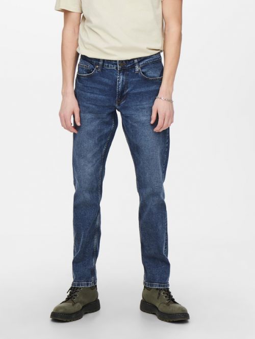 ONLY & SONS Weft Jeans Modrá