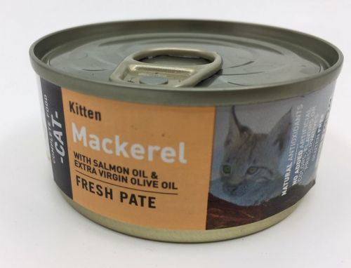 BRAVERY cat konzerva   KITTEN mackerel/ virgin olive - 70g