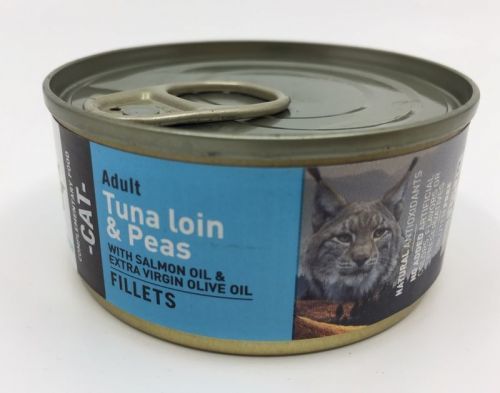 BRAVERY cat konzerva TUNA loin/peans/salmon - 70g