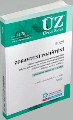 ÚZ 1475 Zdravotní pojištění 2022