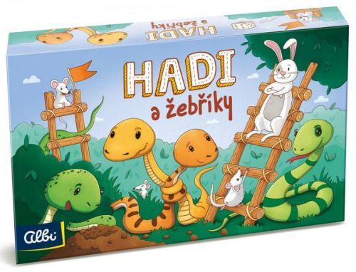 Albi Hadi a žebříky dětské (Zvířátka)