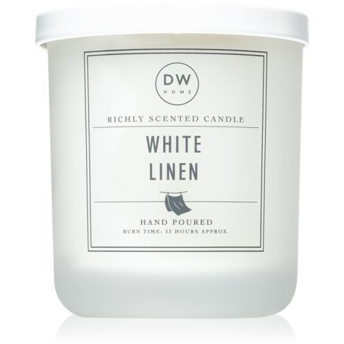 DW Home White Linen vonná svíčka 264 g