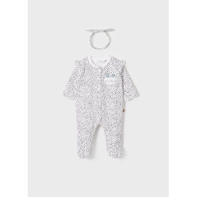 Mayoral Set 2 romper suit hairband