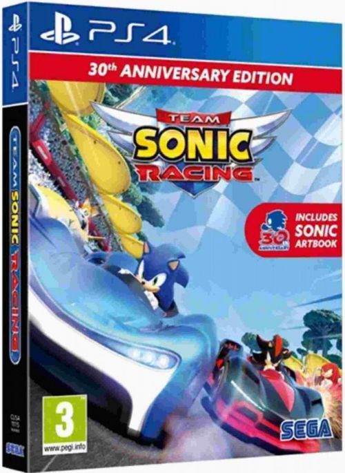 PS4 hra Team Sonic Racing 30th Anniversary Edition