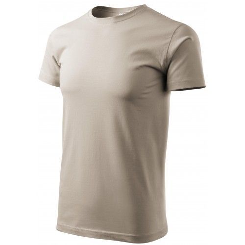 Pánské triko jednoduché, ledová sivá, 4XL