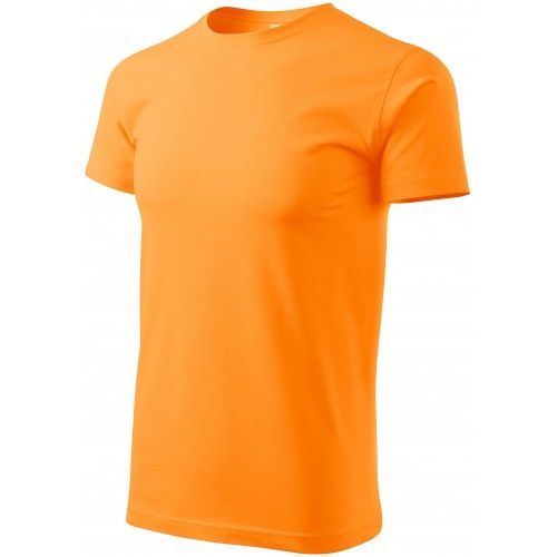 Pánské triko jednoduché, mandarinková oranžová, 4XL