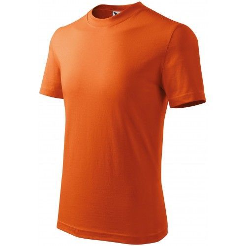 Dětské tričko jednoduché, oranžová, 110cm / 4roky