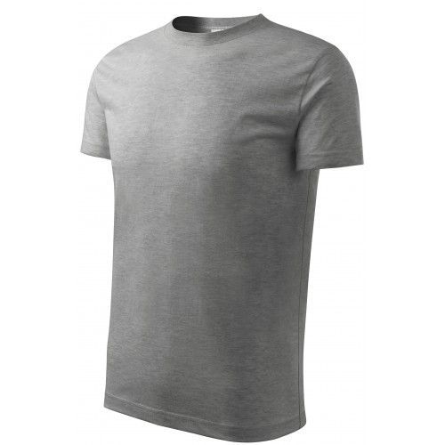 Dětské tričko jednoduché, tmavěšedý melír, 110cm / 4roky