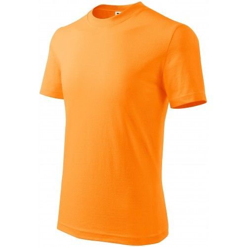Dětské tričko jednoduché, mandarinková oranžová, 110cm / 4roky