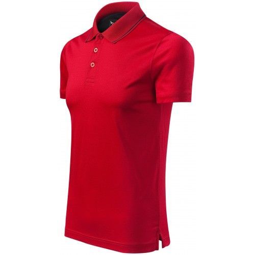 Pánská elegantní polokošile mercerovaná, formula red, S