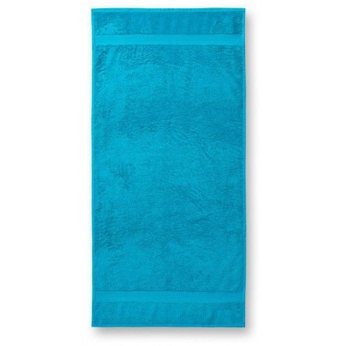 Bavlněný ručník hrubší, tyrkysová, 50x100cm