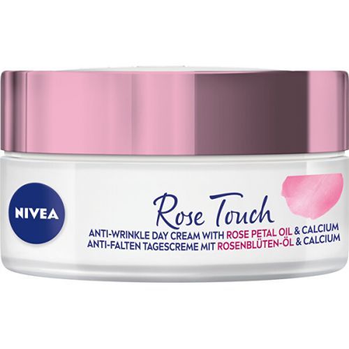 Nivea Denní krém proti vráskám s růžovým olejem a kalciem Rose Touch (Anti-Wrinkle Day Cream) 50 ml