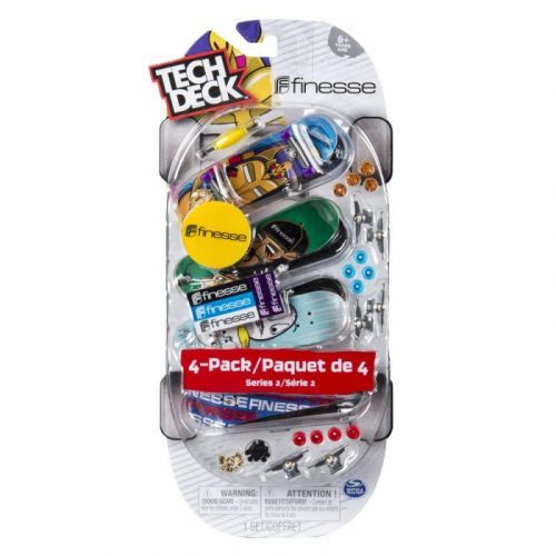 SPIN MASTER TECH DECK FINGERBOARD ČTYŘBALENÍ