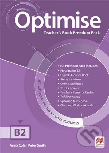 Optimise B2: Teacher's Book Premium Pack - Anna Cole