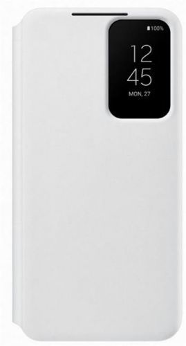 Samsung Flipové pouzdro Clear View pro Samsung Galaxy S22+ White