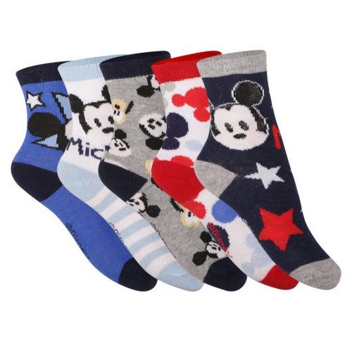 5PACK dětské ponožky Cerdá Mickey vícebarevné (2200007397) 19/20