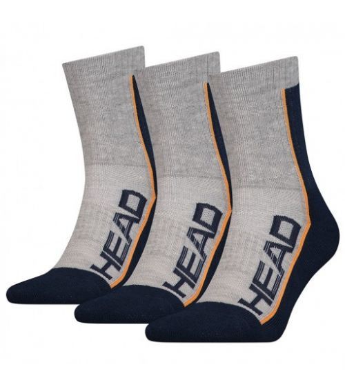 3PACK ponožky HEAD vícebarevné (791010001 870) M
