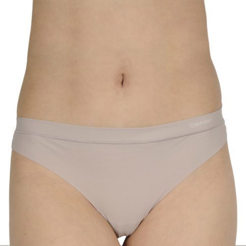 Dámská tanga Calvin Klein béžové (QF4844E-SVR) L