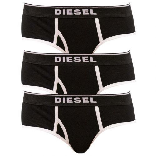 3PACK dámské kalhotky Diesel černé (00SQZS-0EAUF-E4101) M