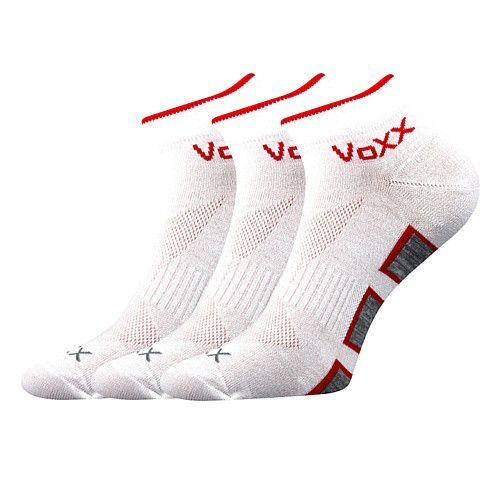 3PACK ponožky VoXX bílé (Dukaton silproX) S