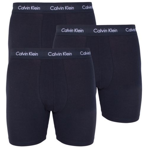 3PACK pánské boxerky Calvin Klein černé (NB1770A-XWB) M