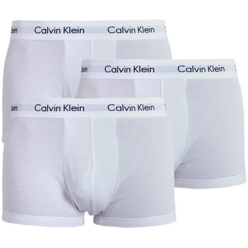 3PACK pánské boxerky Calvin Klein bílé (U2664G-100) M